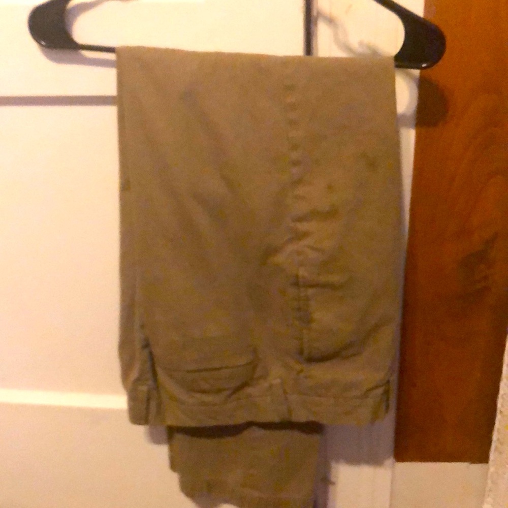 Banana Rep Chinos. Bought for $89 and will sell less33 1/2 waist and 34 length.
